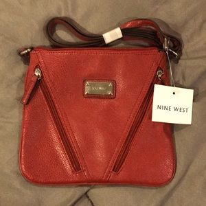 Nine West bag - Victoria Crossbody in Red Tomato